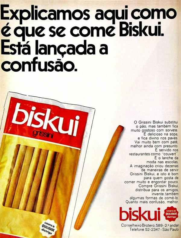 Explicamos aqui como é que se come Biskui. Está lançada a confusão.