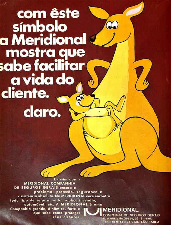Com este símbolo a Meridional mostra que sabe facilitar a vida do cliente. Claro.