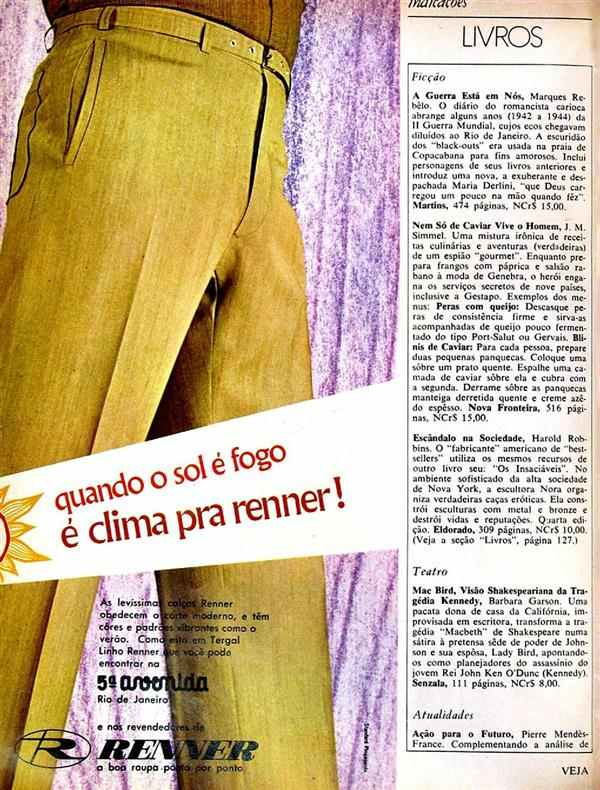 Quando o sol é fogo, é clima para Renner!