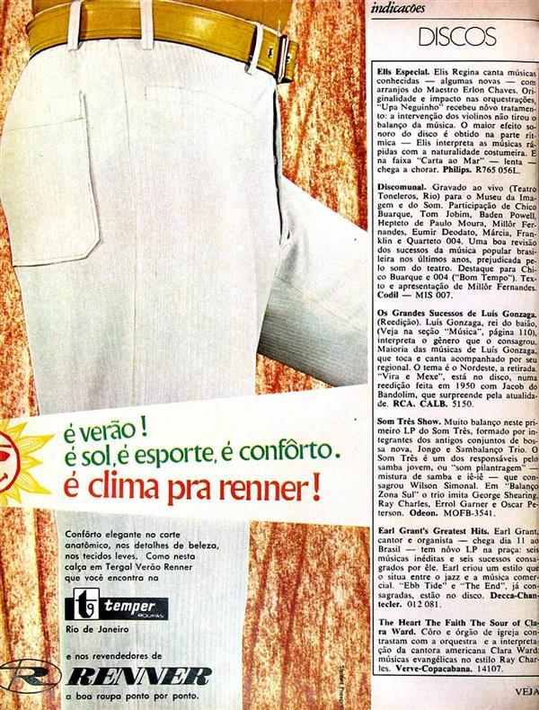 É verão! É sol, é esporte, é conforto! É clima pra Renner!