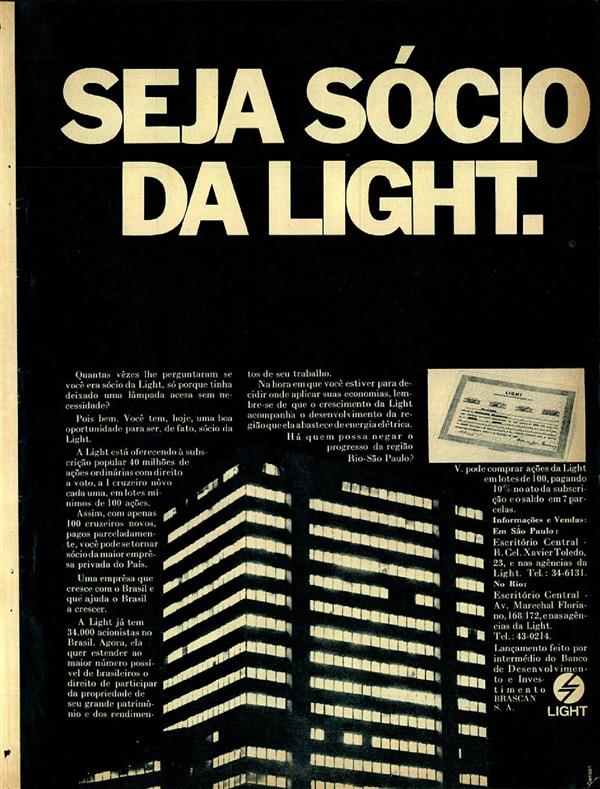 Seja sócio da Light