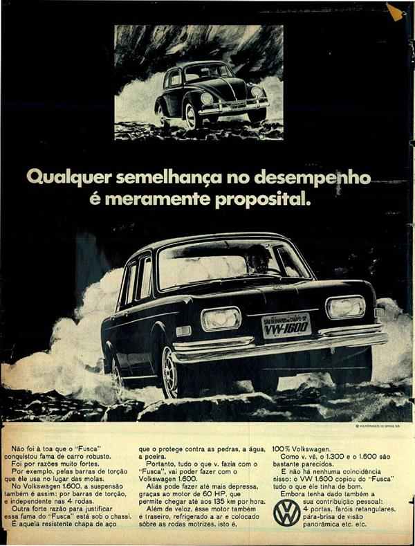 Qualquer semelhança no desempenho é meramente proposital.