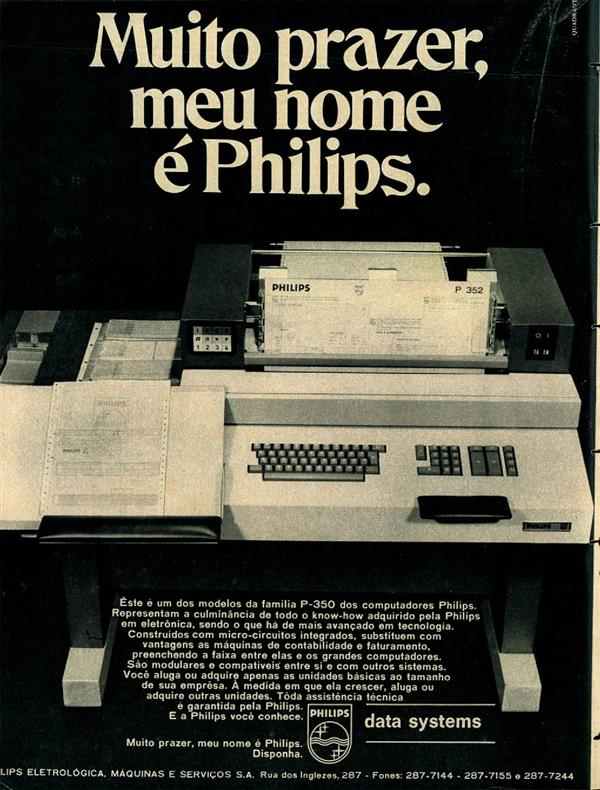 Muito prazer, meu nome é Philips.