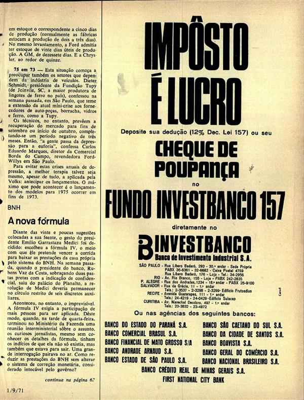 Imposto é lucro.