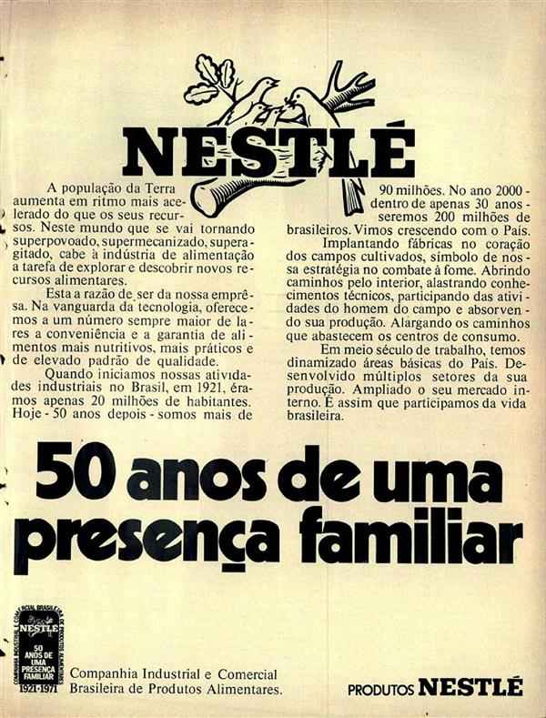 50 anos de uma presença familiar.