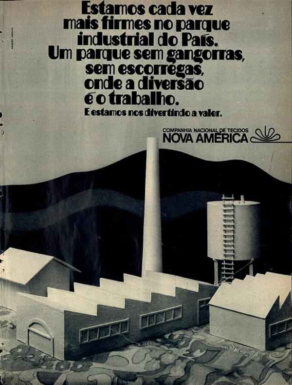 Estamos cada vez mais firmes no parque industrial do País. Um parque sem gangorras, sem escorrega, onde a diversão é o trabalho.