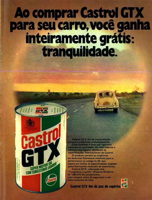 Óleo para carros.