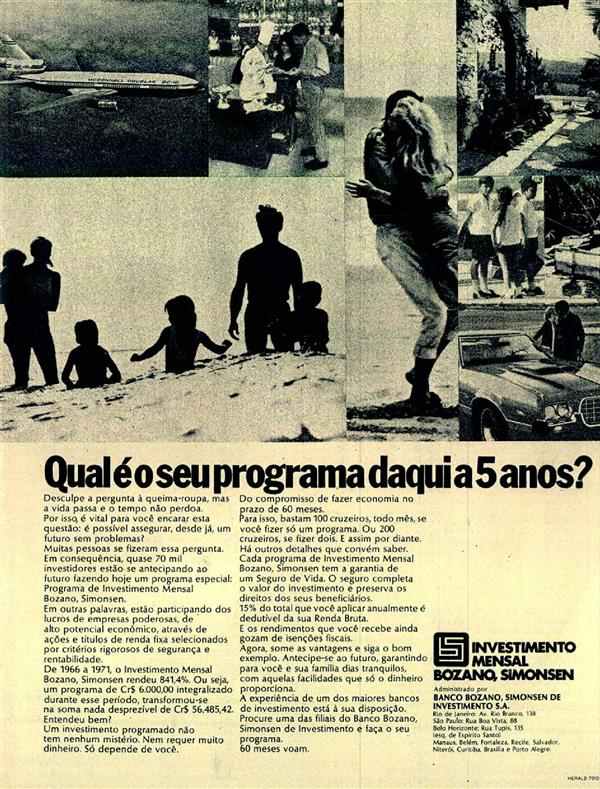 Qual é o seu programa daqui 5 anos?