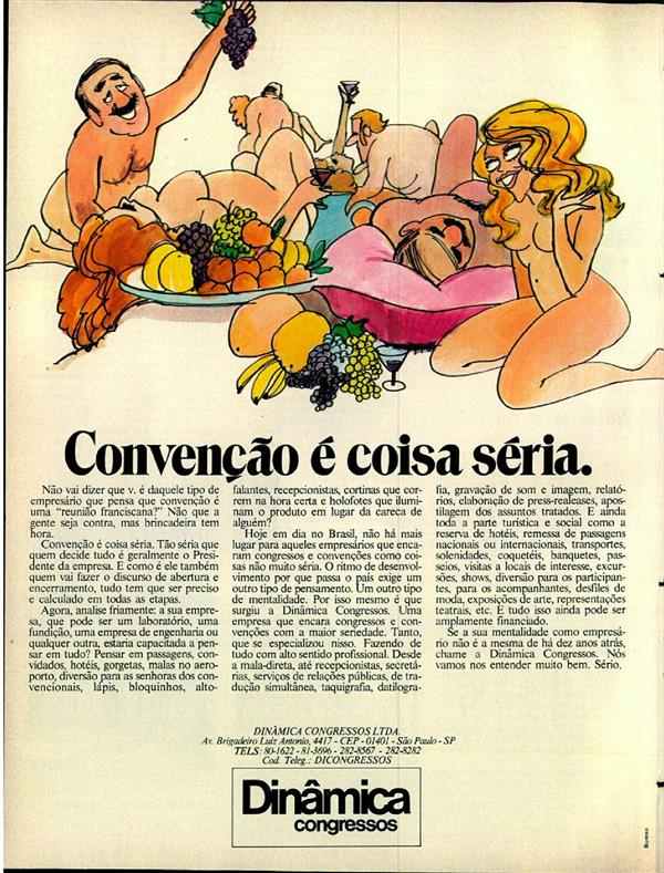 Convenção é séria.