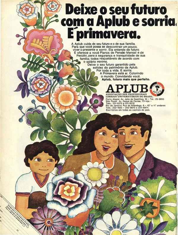 Deixe o seu futuro com a Aplub e sorria. É primavera.