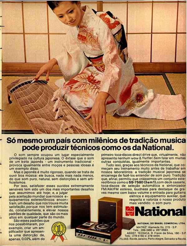 Só mesmo um país com milênios de tradição musical pode produzir técnicos como os da National