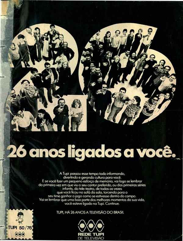 26 Anos ligados a você.