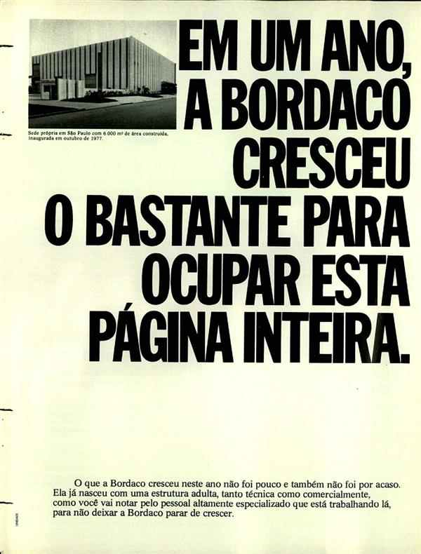 Em um ano, a Bordaco cresceu o bastante para ocupar esta página inteira. E resolveu ocupar mais uma página para mostrar o que faz .