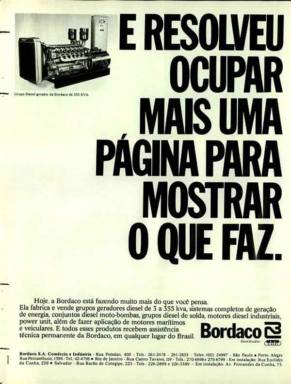 Em um ano, a Bordaco cresceu o bastante para ocupar esta página inteira. E resolveu ocupar mais uma página para mostrar o que faz .