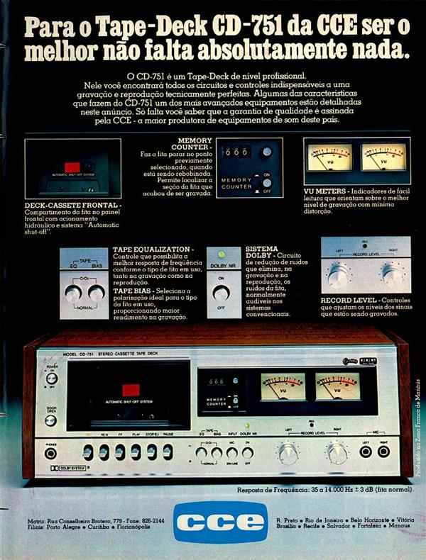 Tape-Deck Cd-751