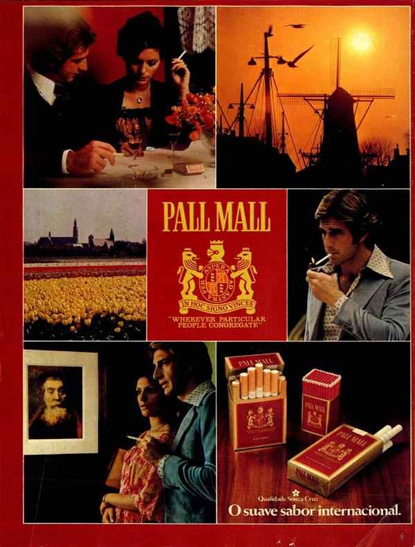Pall Mall. O suave sabor internacional