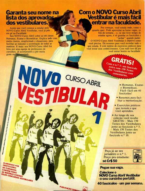 Novo curso Abril Vestibular