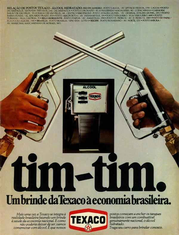 Tim-tim. Um brinde à economia brasileira.