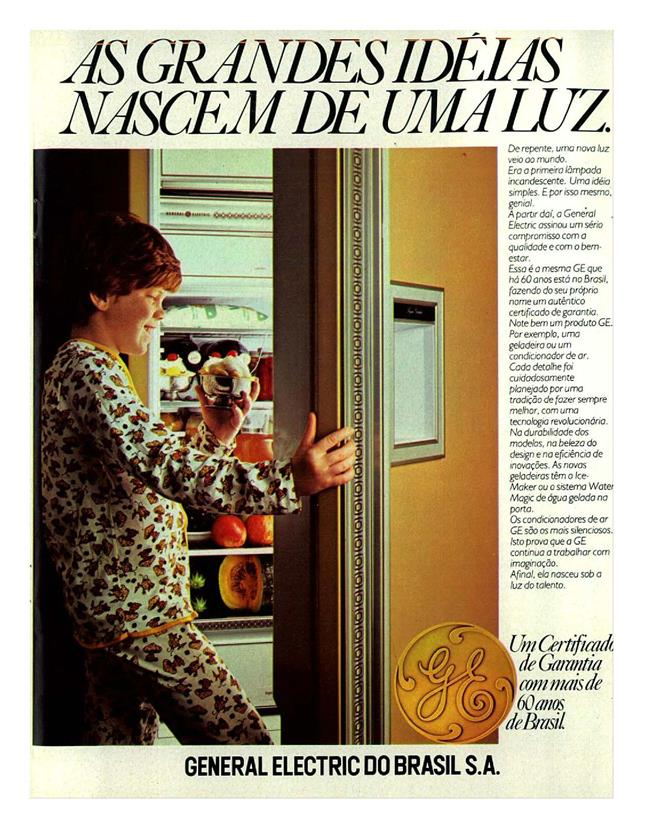 As grandes idéias nascem de uma luz.