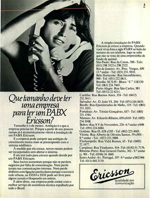 PABX Ericsson