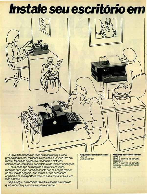 Equipamentos para escritório
