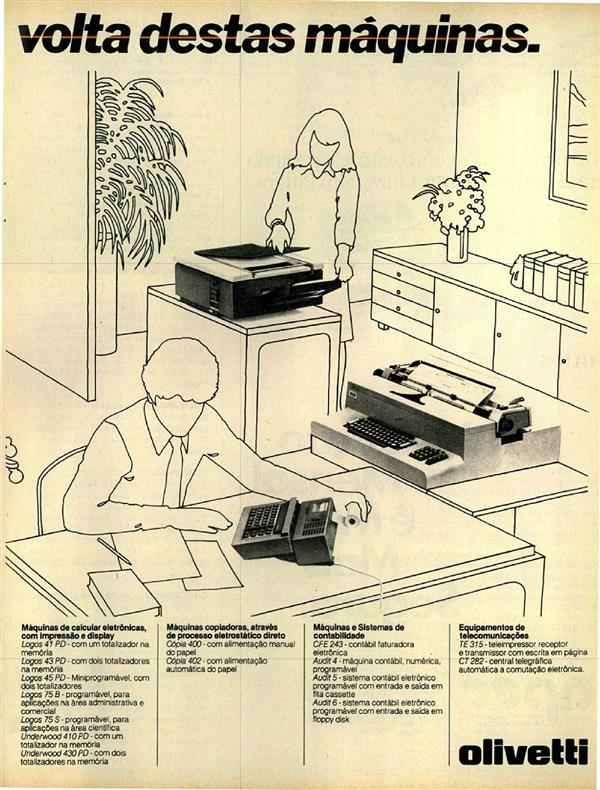 Equipamentos para escritório