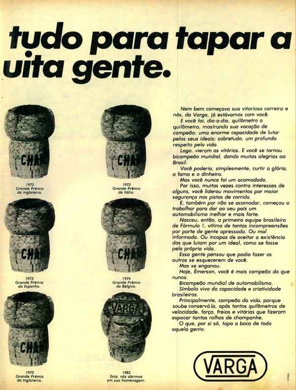 Émerson, você tem tudo para tapar a boca de muita gente.