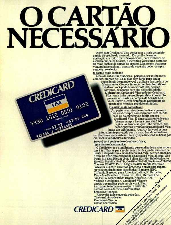 Credicard-visa