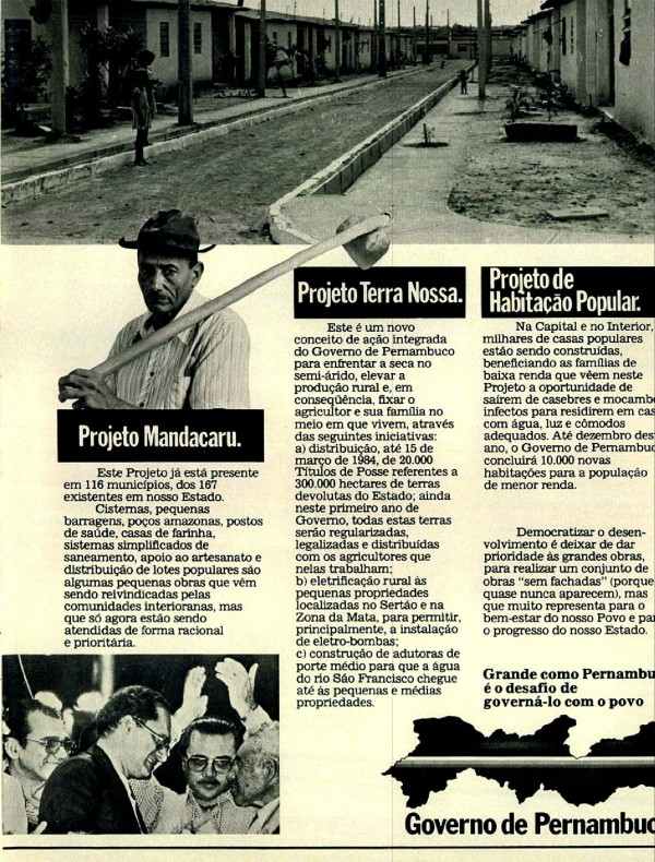 Pernambuco. A democratização do desenvolvimento