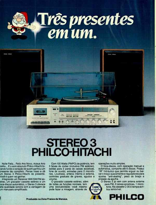 Stereo 3, Philco-Hitachi
