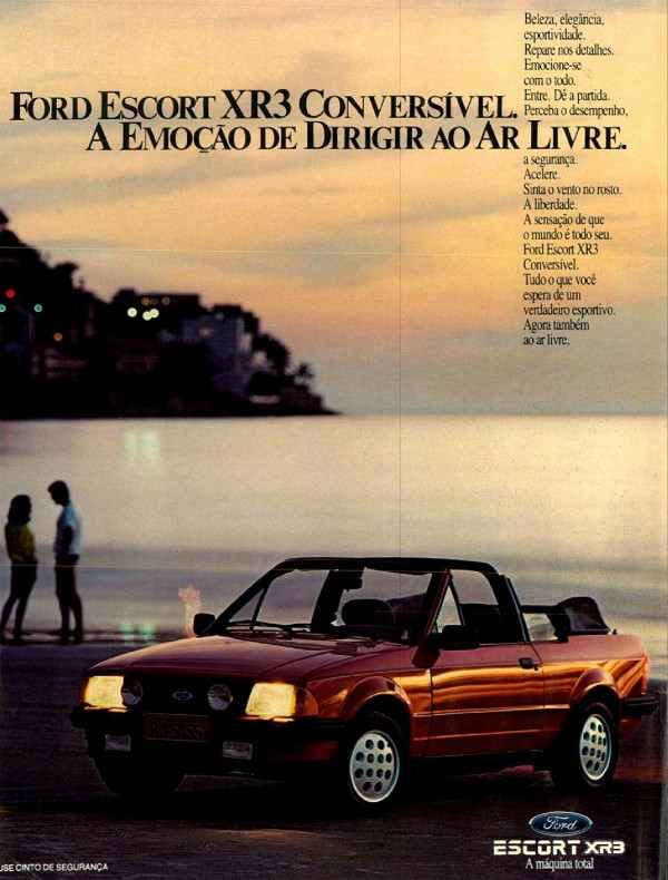Escort XR3 Conversível