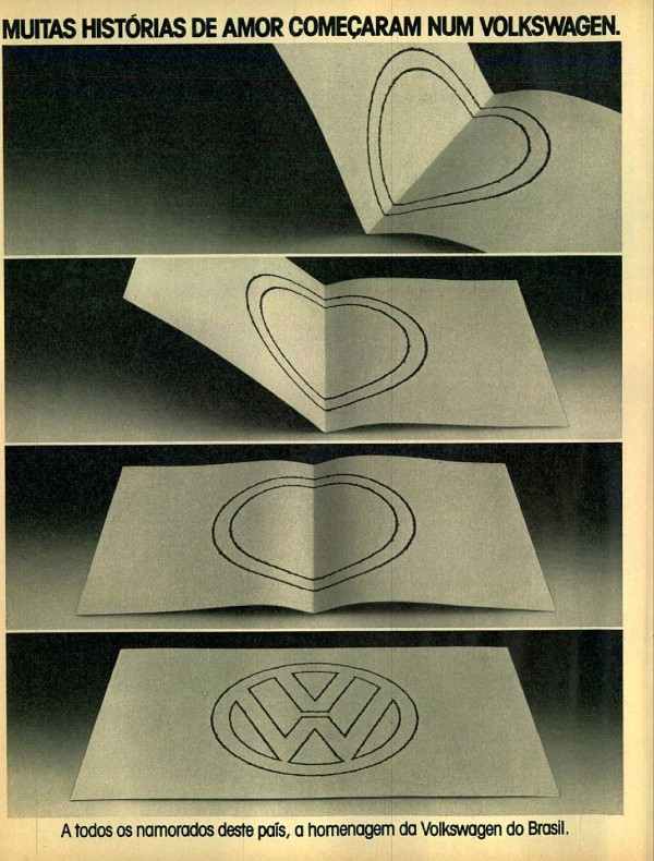 Muita histórias de amor começaram num Volkswagen