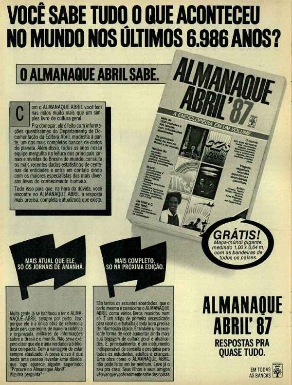 Almanaque Abril
