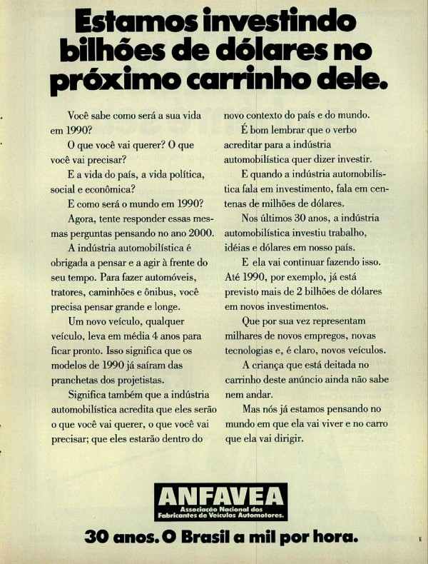 Estamos invadindo bilhões de dólares no próximo carrinho dele