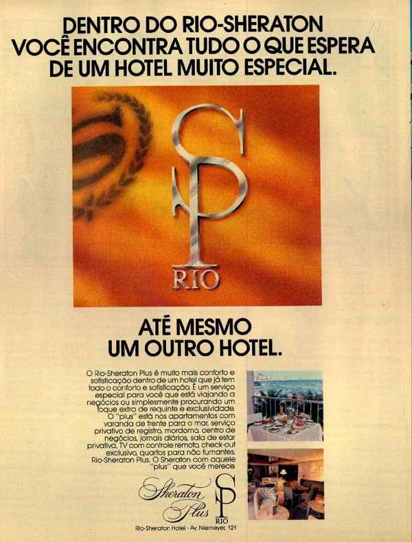 Hotelaria - Sheraton Plus