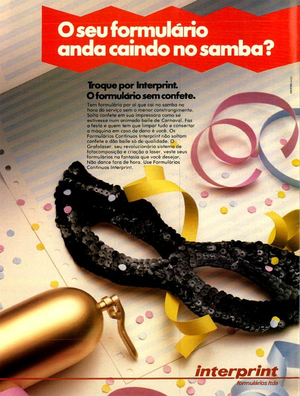 O seu formulário anda caindo no samba?