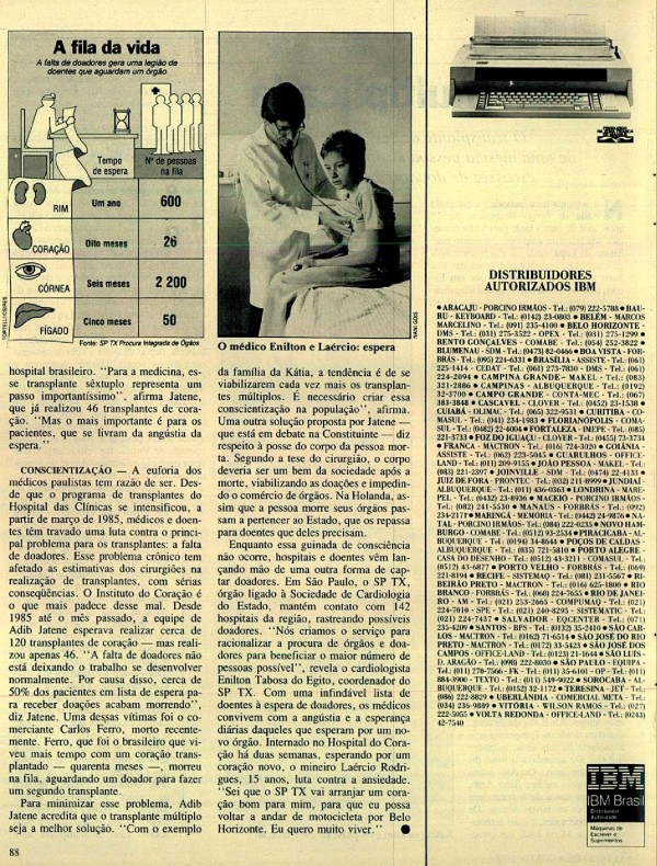 A ELETRÔNICA IBM É A ÚLTIMA PALAVRA. COMO A SUA.