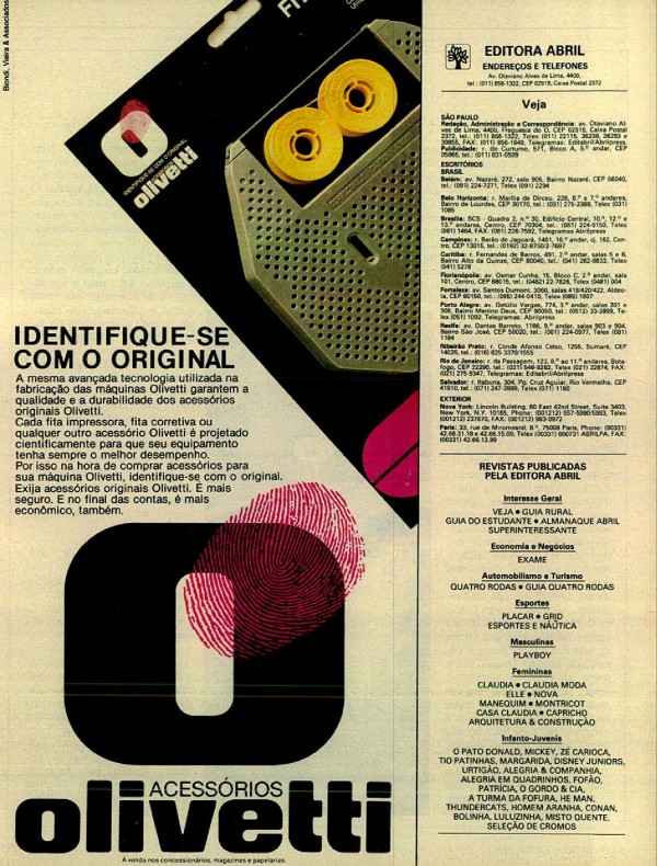 IDENTIFIQUE-SE COM O ORIGINAL.