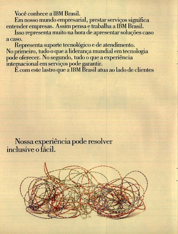Nossa experiência pode resolver inclusive o fácil. É lógico.