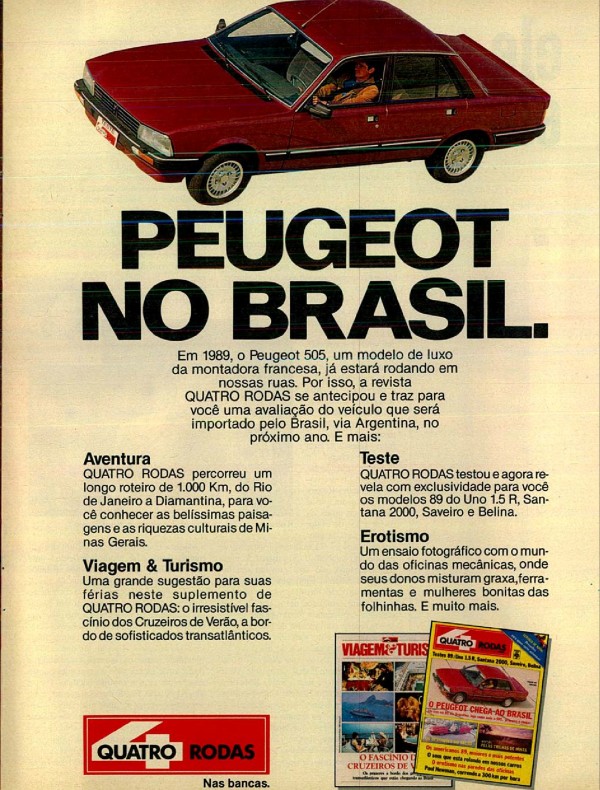 PEUGEOT NO BRASIL.