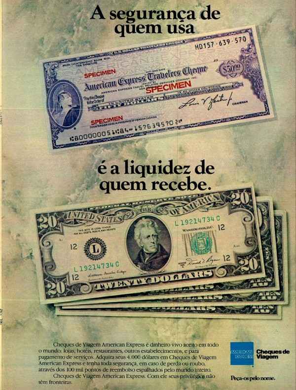 Cheques de Viagem