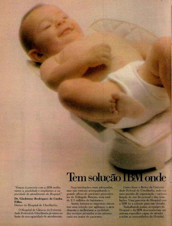 Tem solução IBM onde você nem imagina.