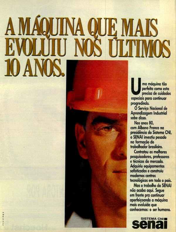 A Máquina que mais evoluiu nos últimos 10 anos.