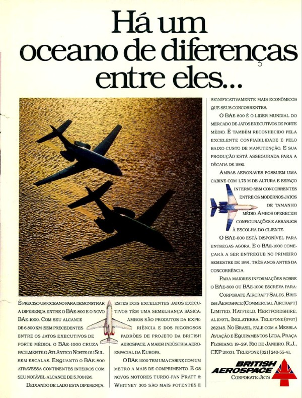 Há um oceano de diferenças entre eles...