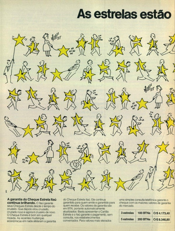 As estrelas estão acima das mudanças.