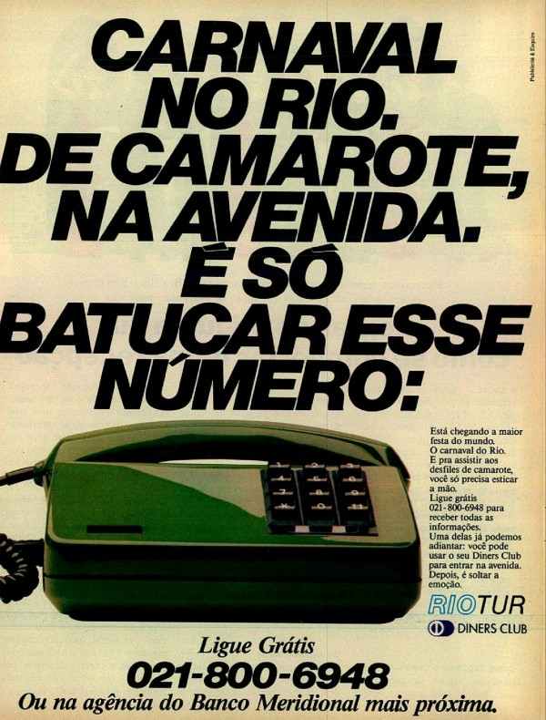 Informações sobre o Carnaval