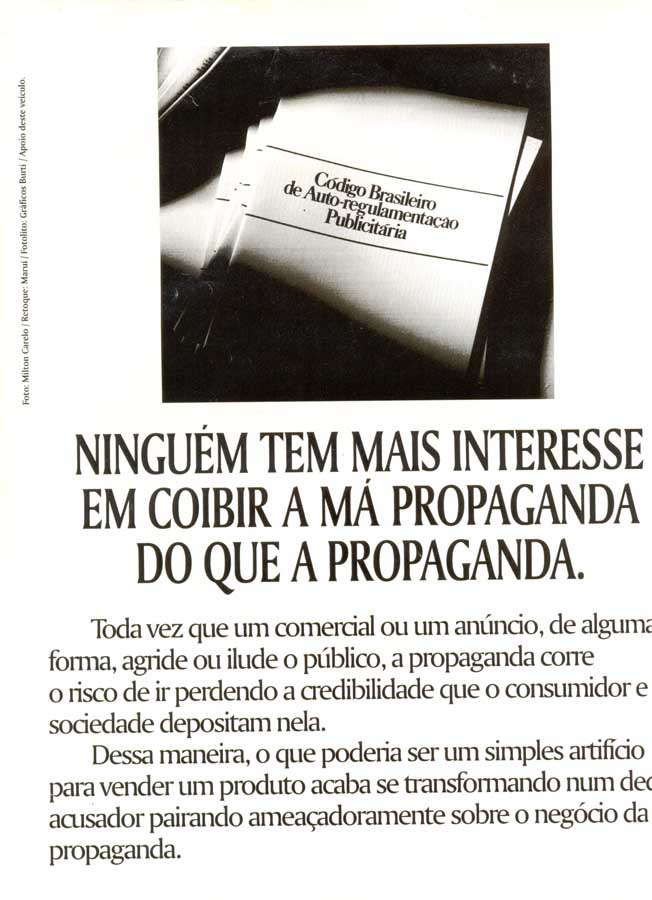 Código Brasileiro de Auto-regulamentação Publicitária