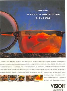 Panelas de vidro