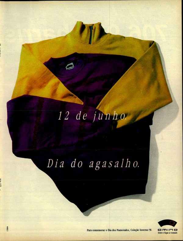 12 de Junho. Dia do agasalho