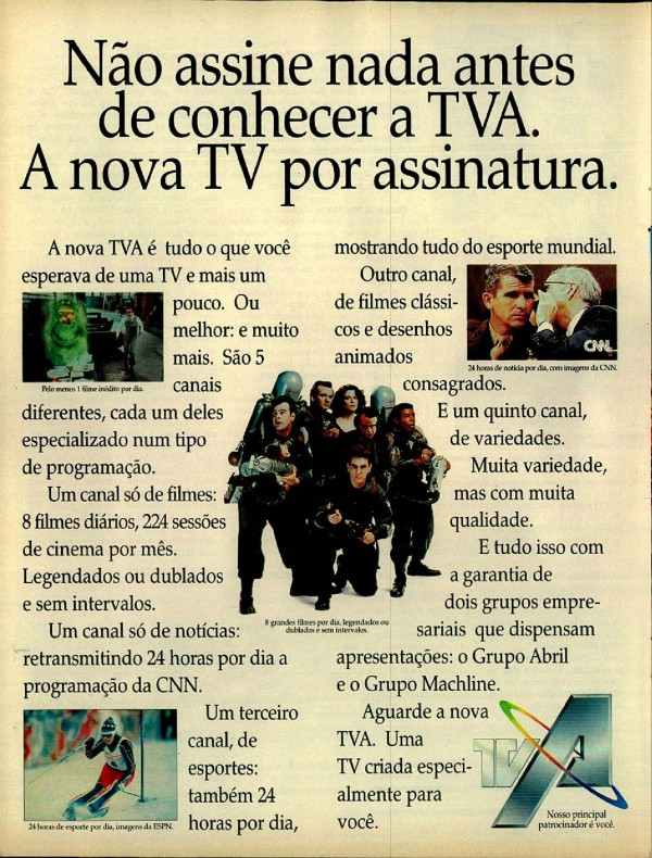 TV por assinatura